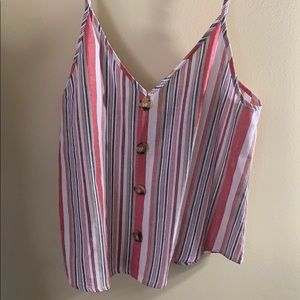 Women’s striped tank top